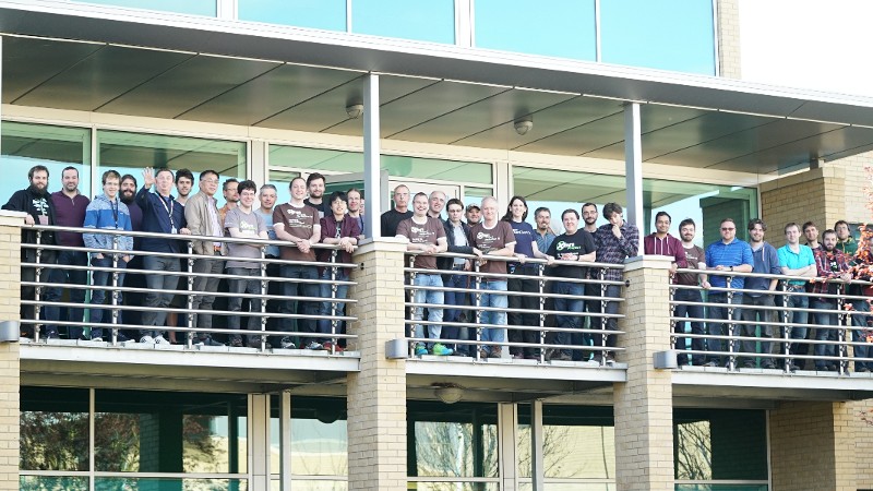 Group photo at ARM