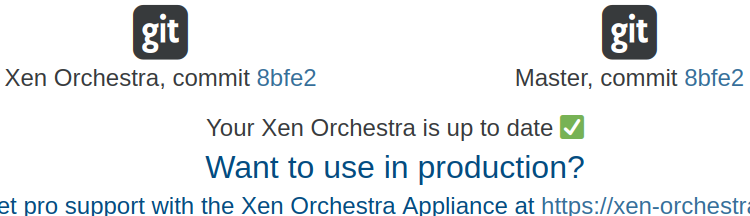 Xen Orchestra 5.88